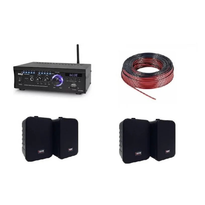 Kit de Música Ambiental 4 Parlantes