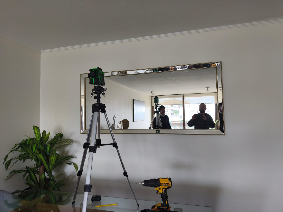 Instalación de Espejos, Repisas, Cuadros.