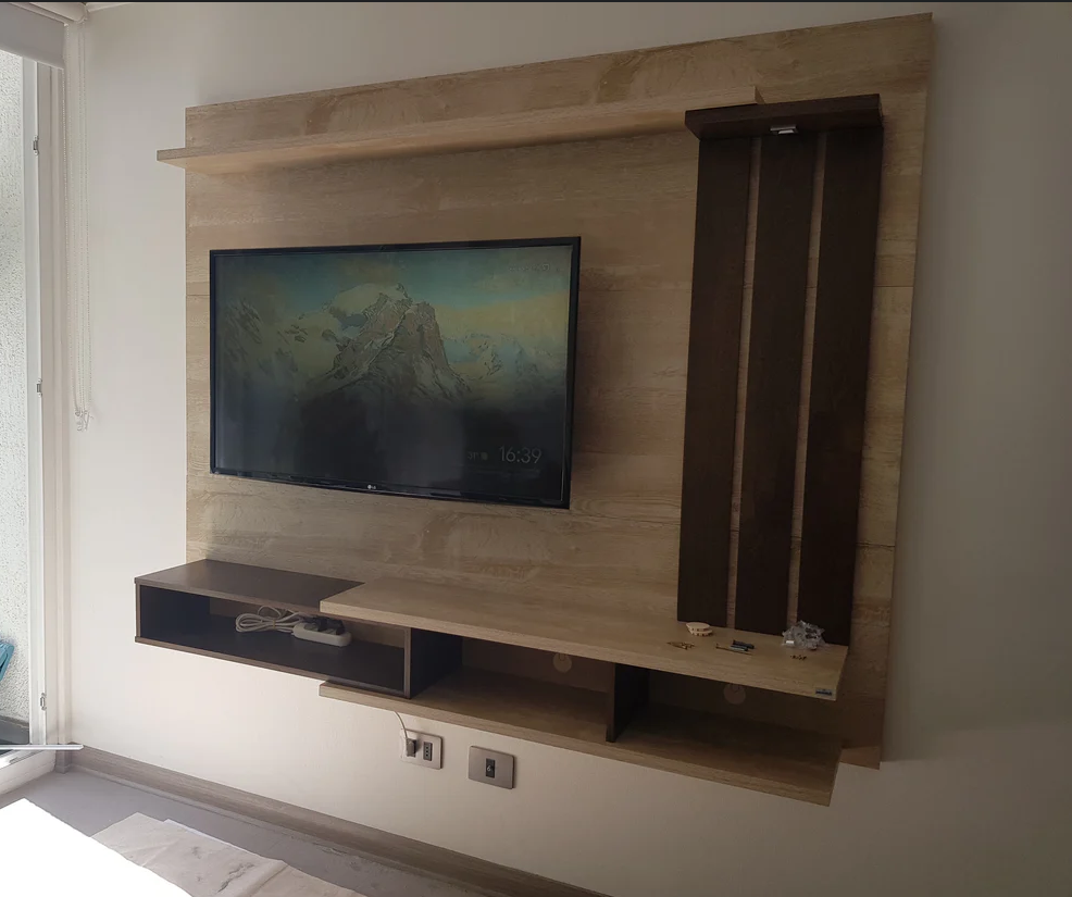 Armado y Instalacion Panel Rack Tv