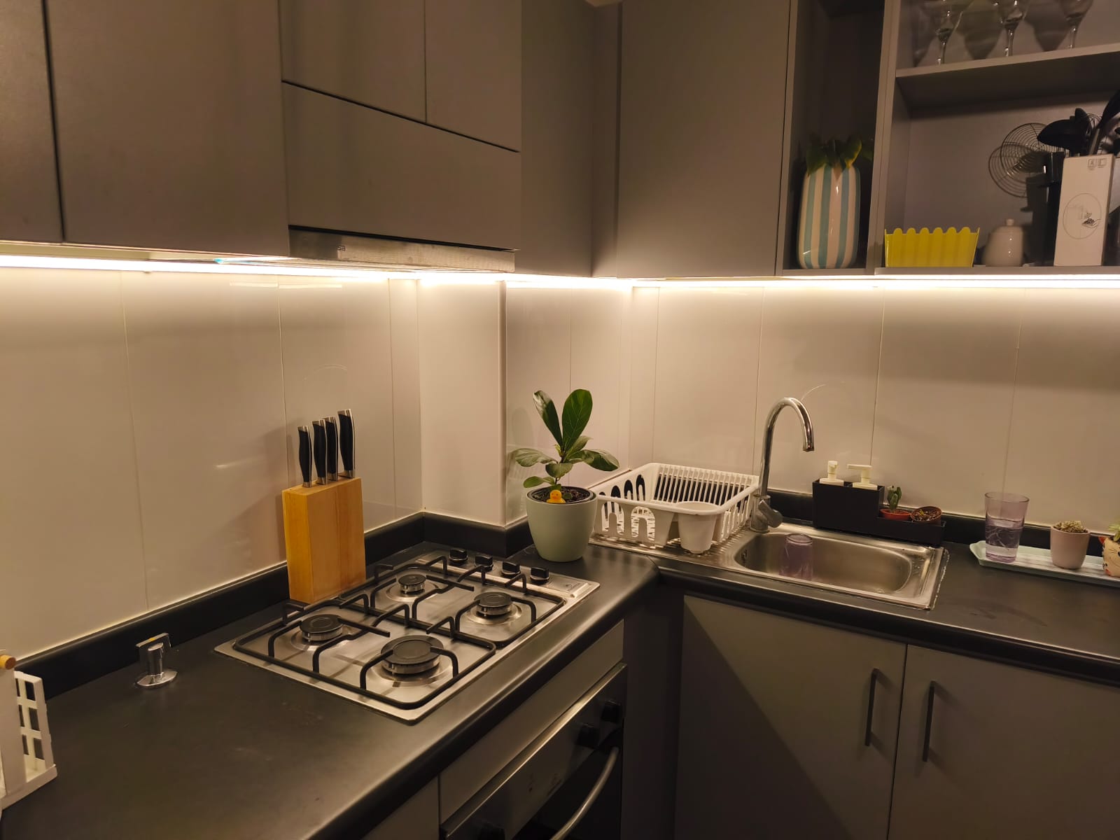 Instalación iluminación LED Cocina