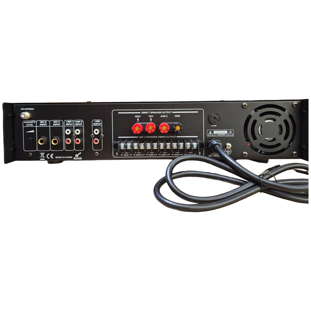 Amplificador De Audio 100v, 550w Home Av Pa-550