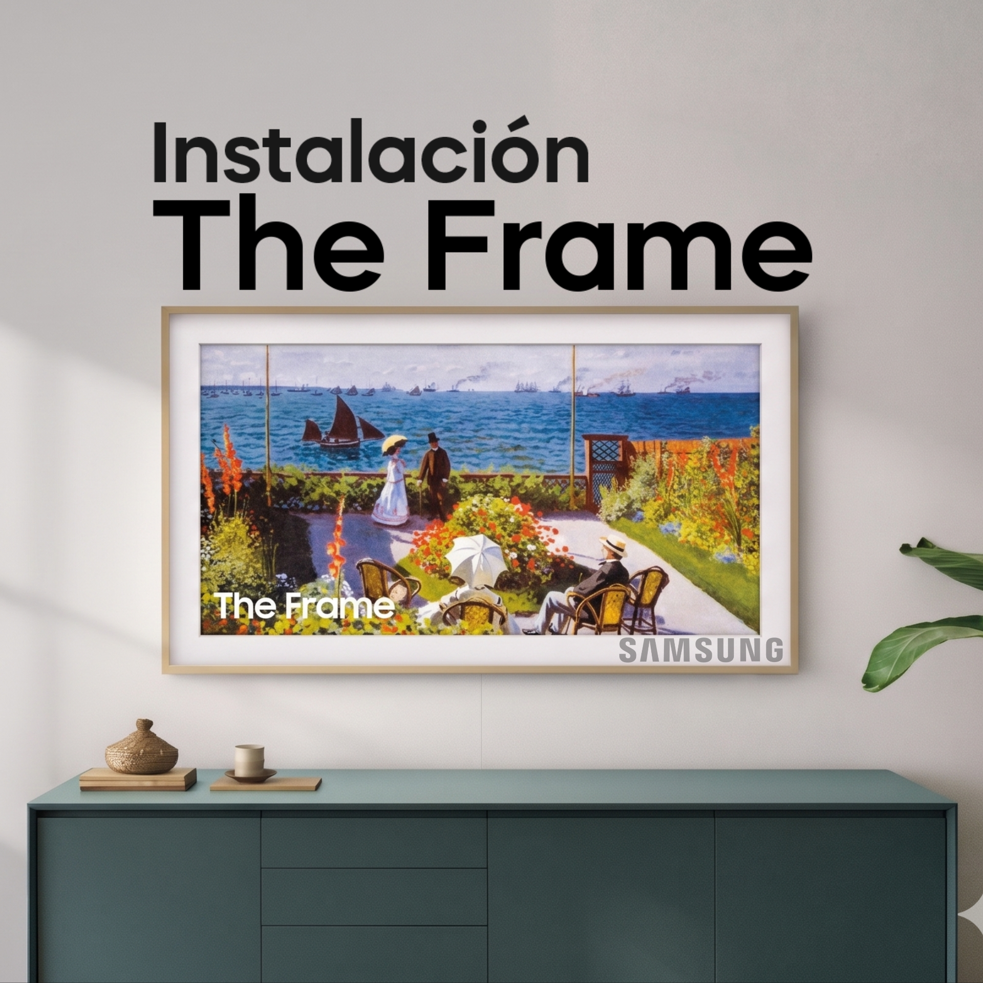 Instalación SAMSUNG THE FRAME – Centinela360